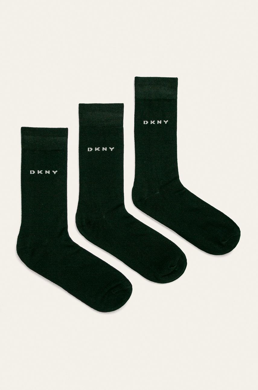 Dkny - Ponožky (3 pack) - černá - 2% Elastan