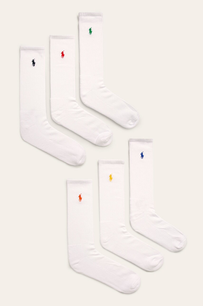 Levně Polo Ralph Lauren - Ponožky (6-pack)