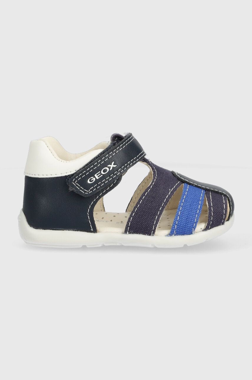 Geox - Dětské sandály - námořnická modř - Svršek: Textilní materiál