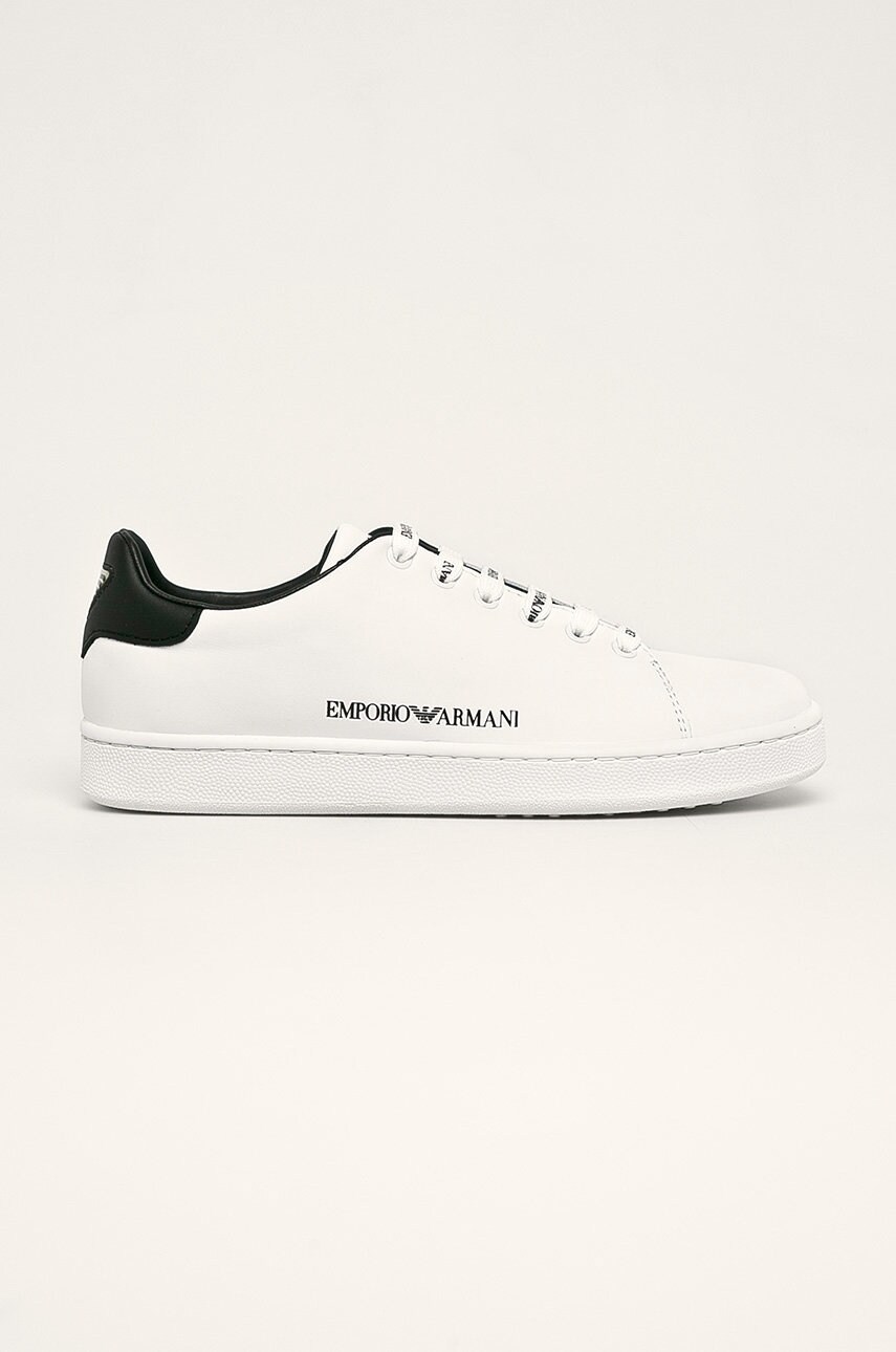 

Emporio Armani - Кожаные кроссовки, Белый