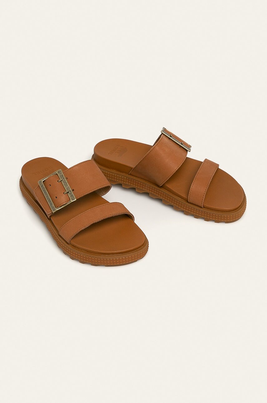 

Sorel - Кожаные шлепанцы Roaming Buckle Slide