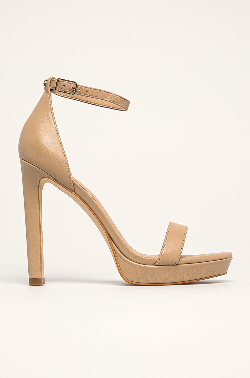 

Guess Jeans - Кожаные босоножки, Бежевый