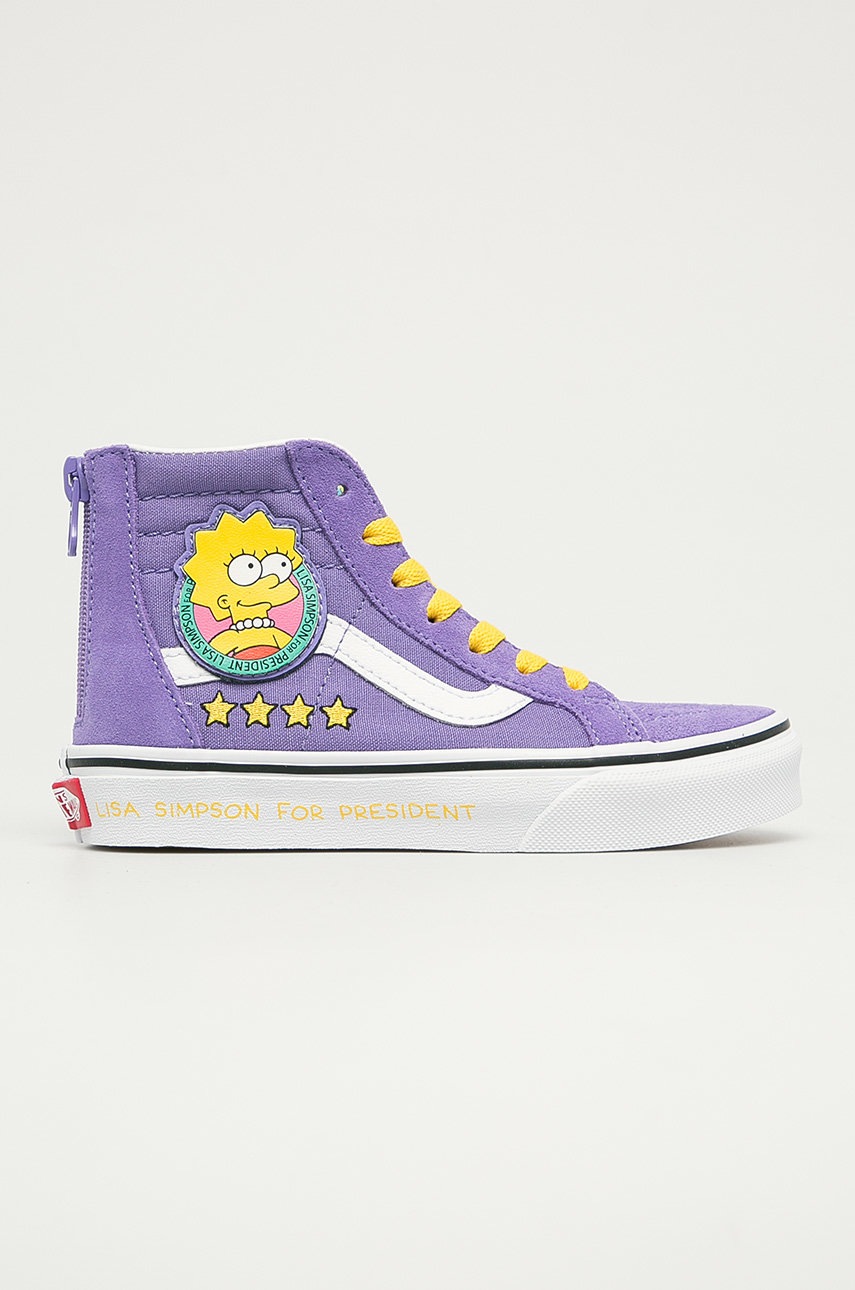 

Vans - Детские кеды x The Simpsons, Фиолетовой