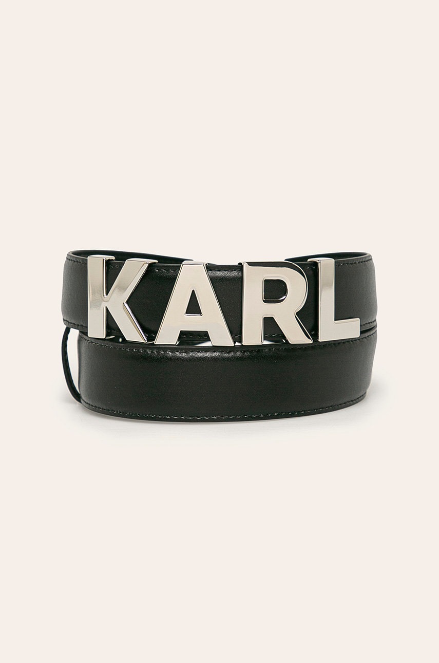 

Karl Lagerfeld - Кожаный ремень, Чёрный