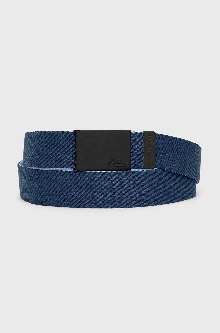 Quiksilver curea barbati, culoarea albastru marin