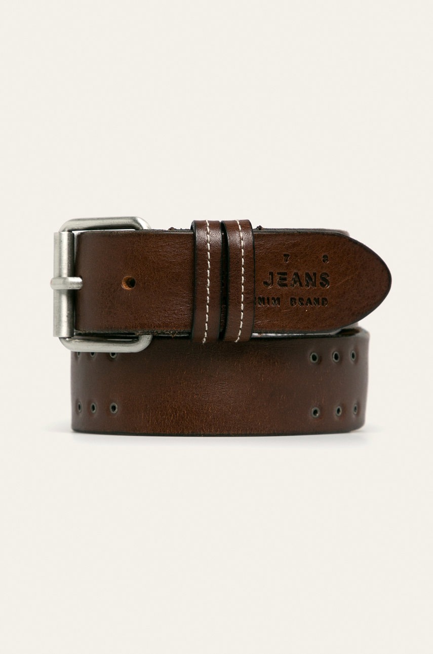 Pepe Jeans - Curea de piele Charles