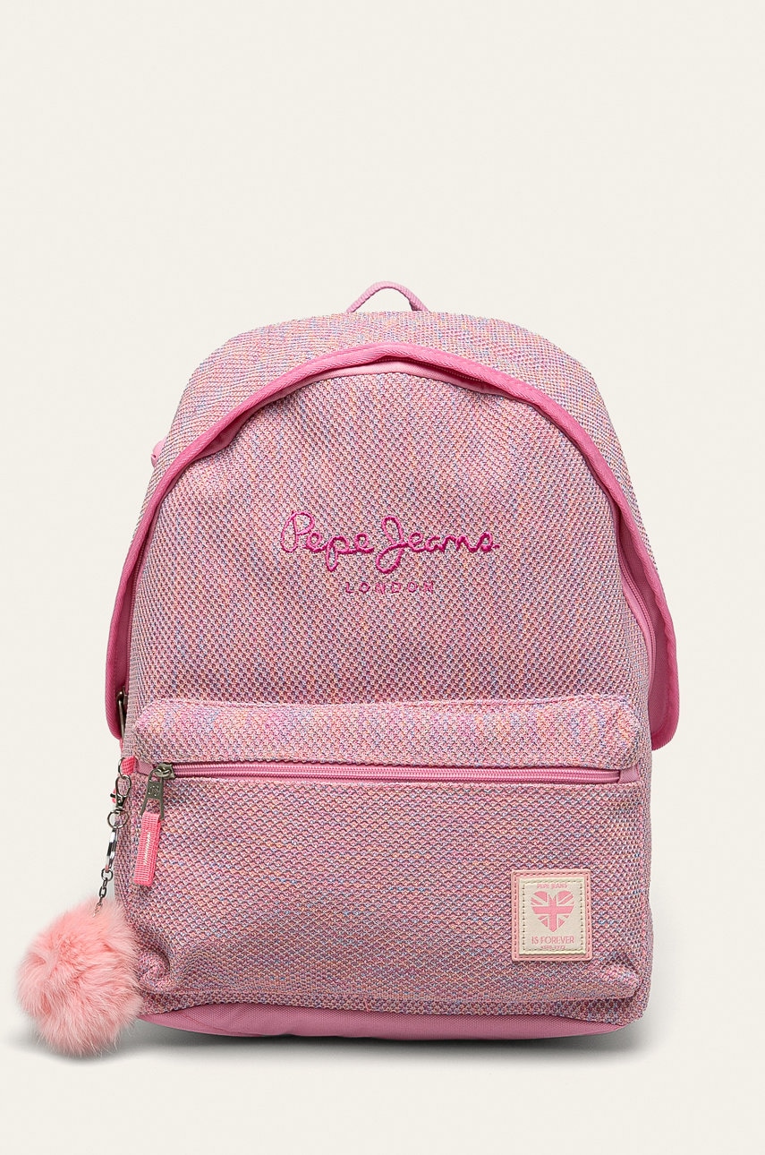 Pepe jeans - ghiozdan copii rose adaptable