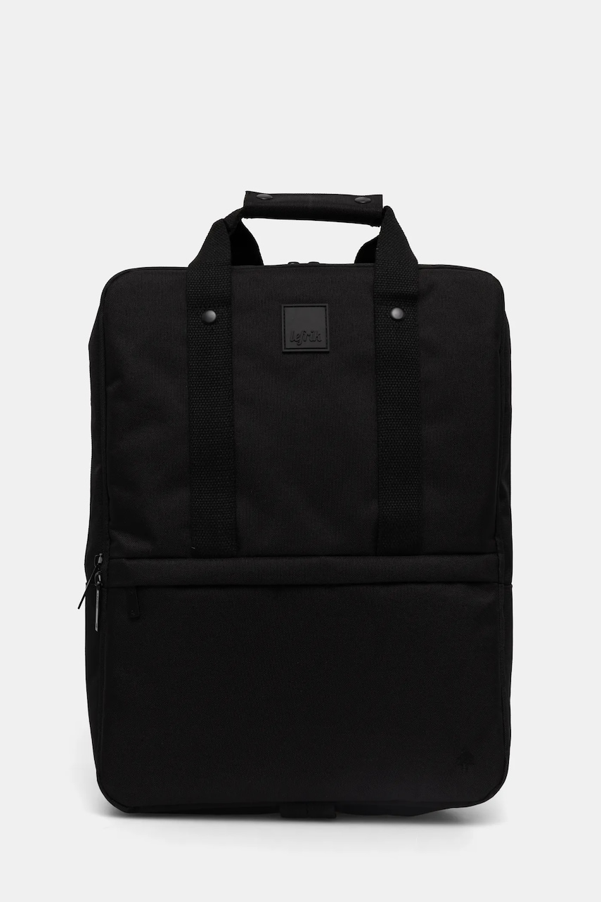 Lefrik rucsac DAILY BACKPACK culoarea negru, mare, neted Lefrik rucsac DAILY BACKPACK culoarea negru, mare, neted