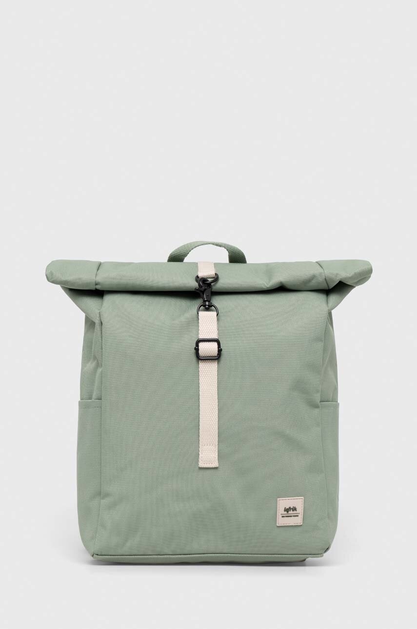 Lefrik rucsac ROLL MINI culoarea verde, mare, modelator