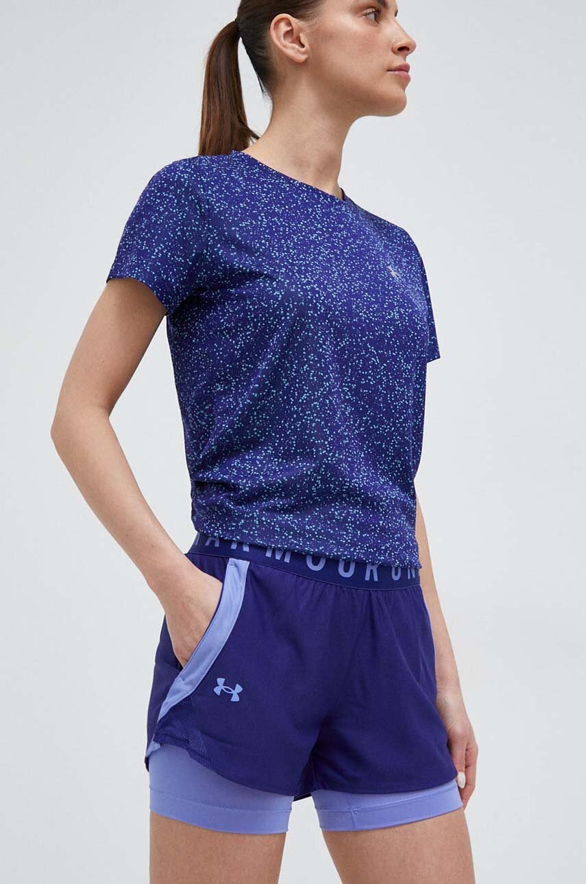 

Тренировочные шорты Under Armour женские с принтом высокая посадка