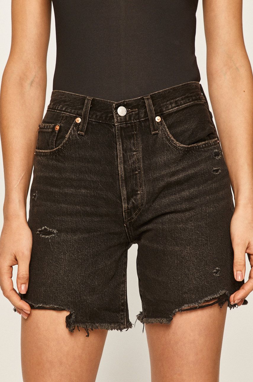Levi's - Pantaloni scurti jeans 501