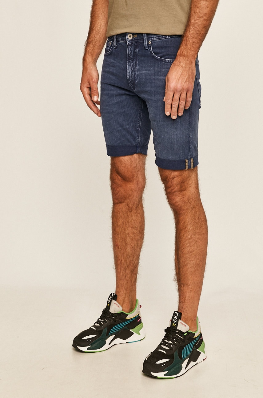 Pepe jeans - pantaloni scurti jeans stanley short