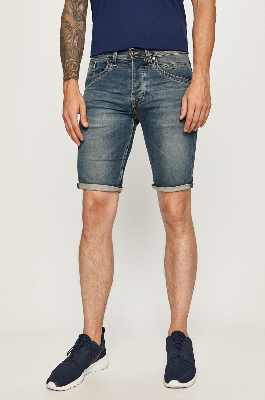 Pepe jeans - pantaloni scurti jeans track