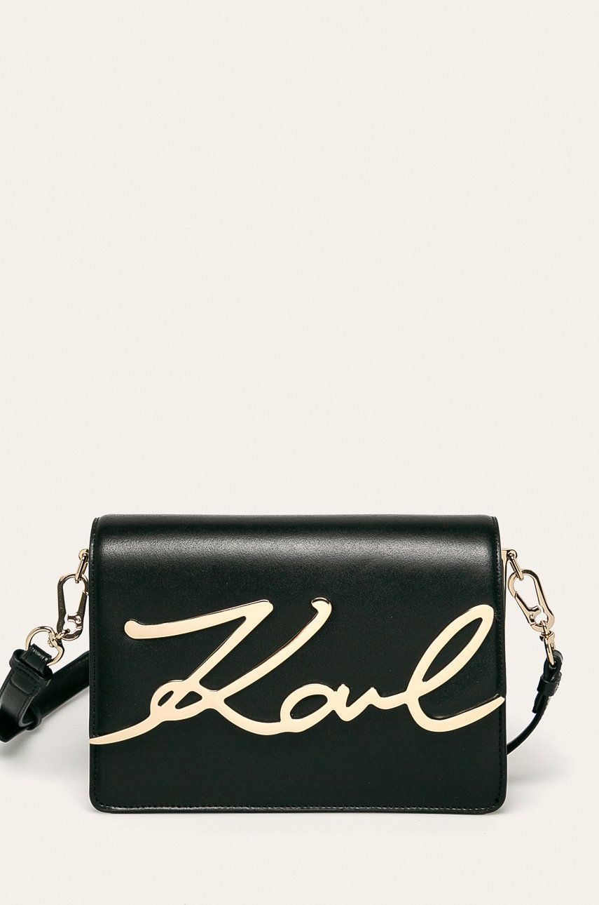 Karl Lagerfeld Poșetă culoarea negru answear.ro imagine noua 2022