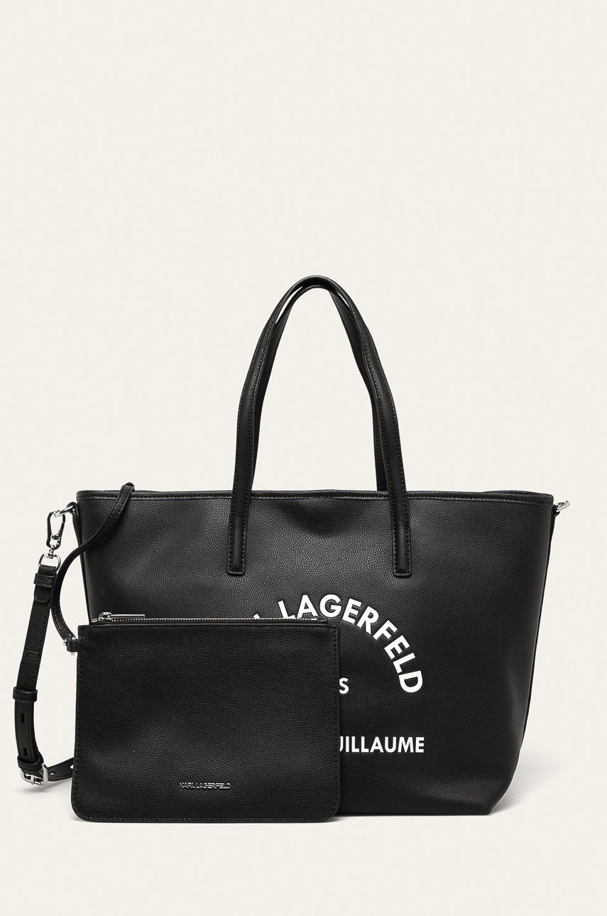 Karl Lagerfeld - Poseta de piele