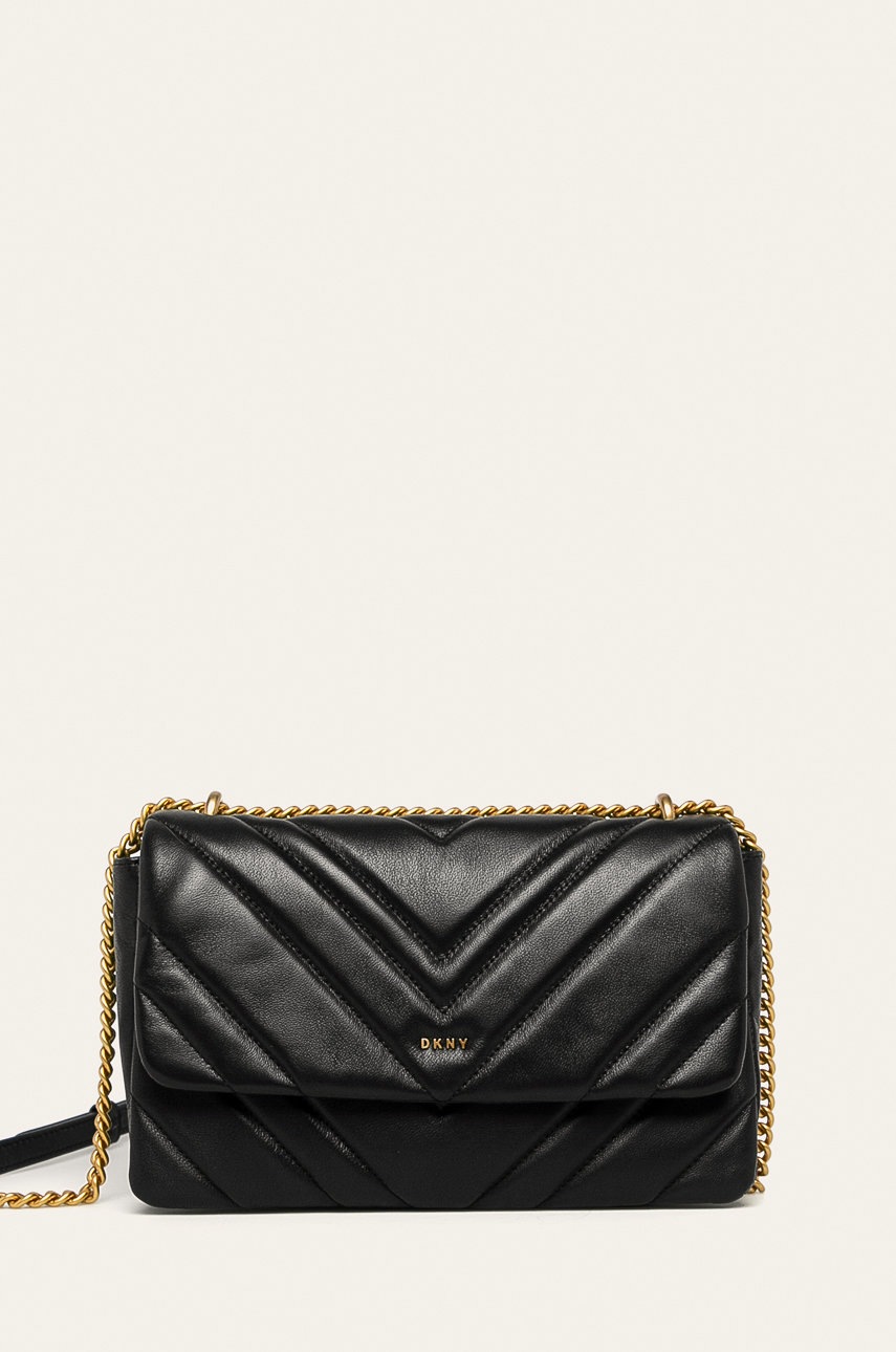 

Dkny - Кожена чанта, Черен