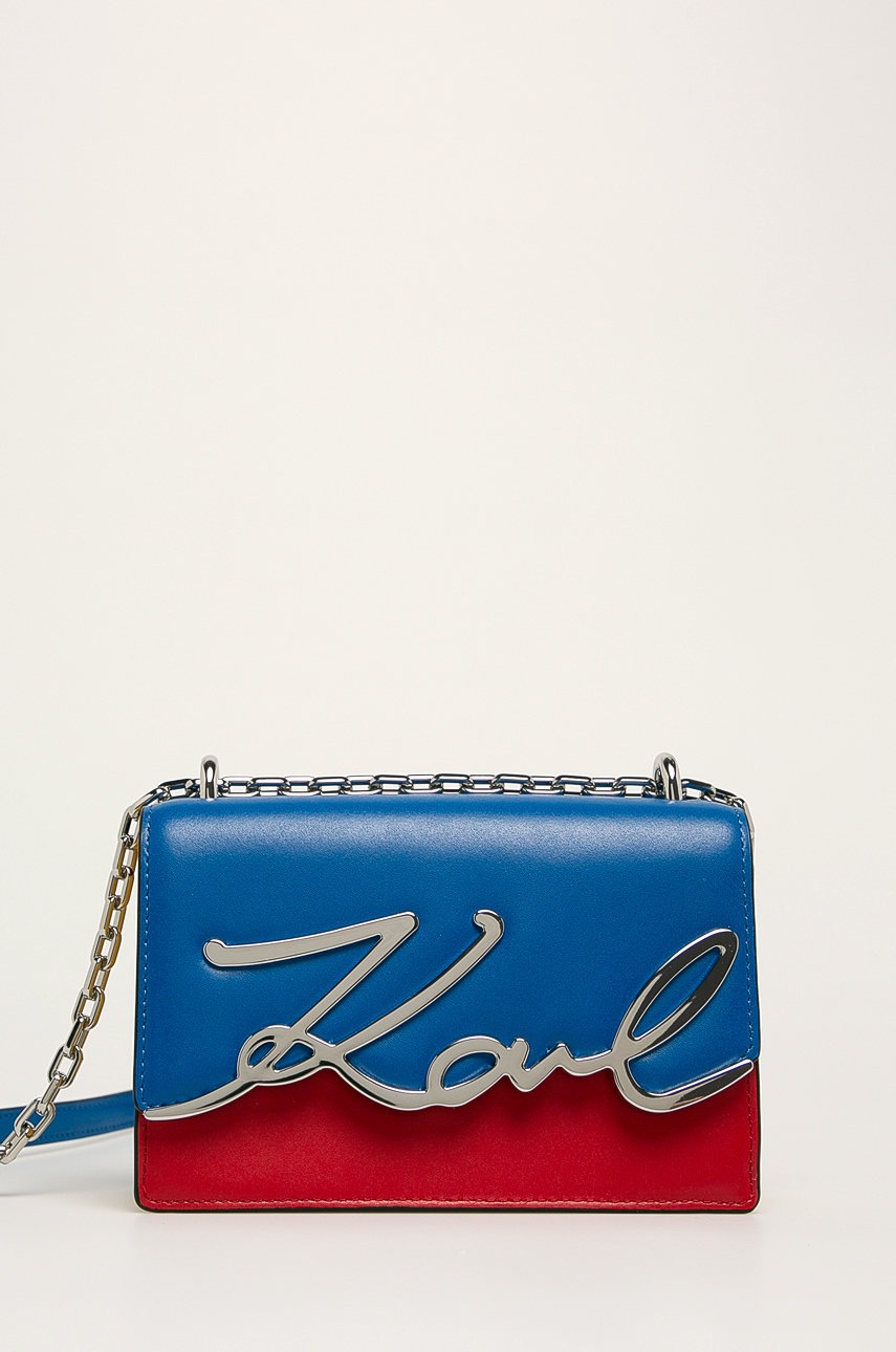 Karl Lagerfeld - Poseta de piele