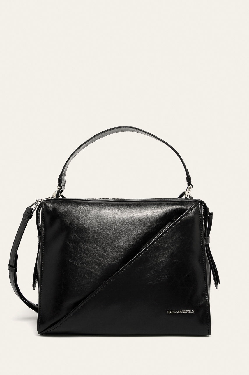 Karl Lagerfeld - Poseta de piele