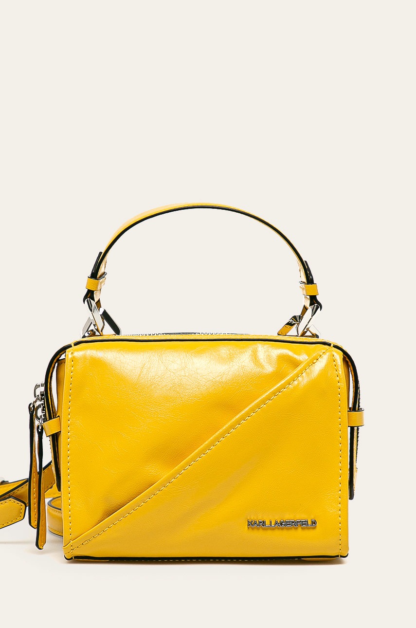 Karl Lagerfeld - Poseta de piele