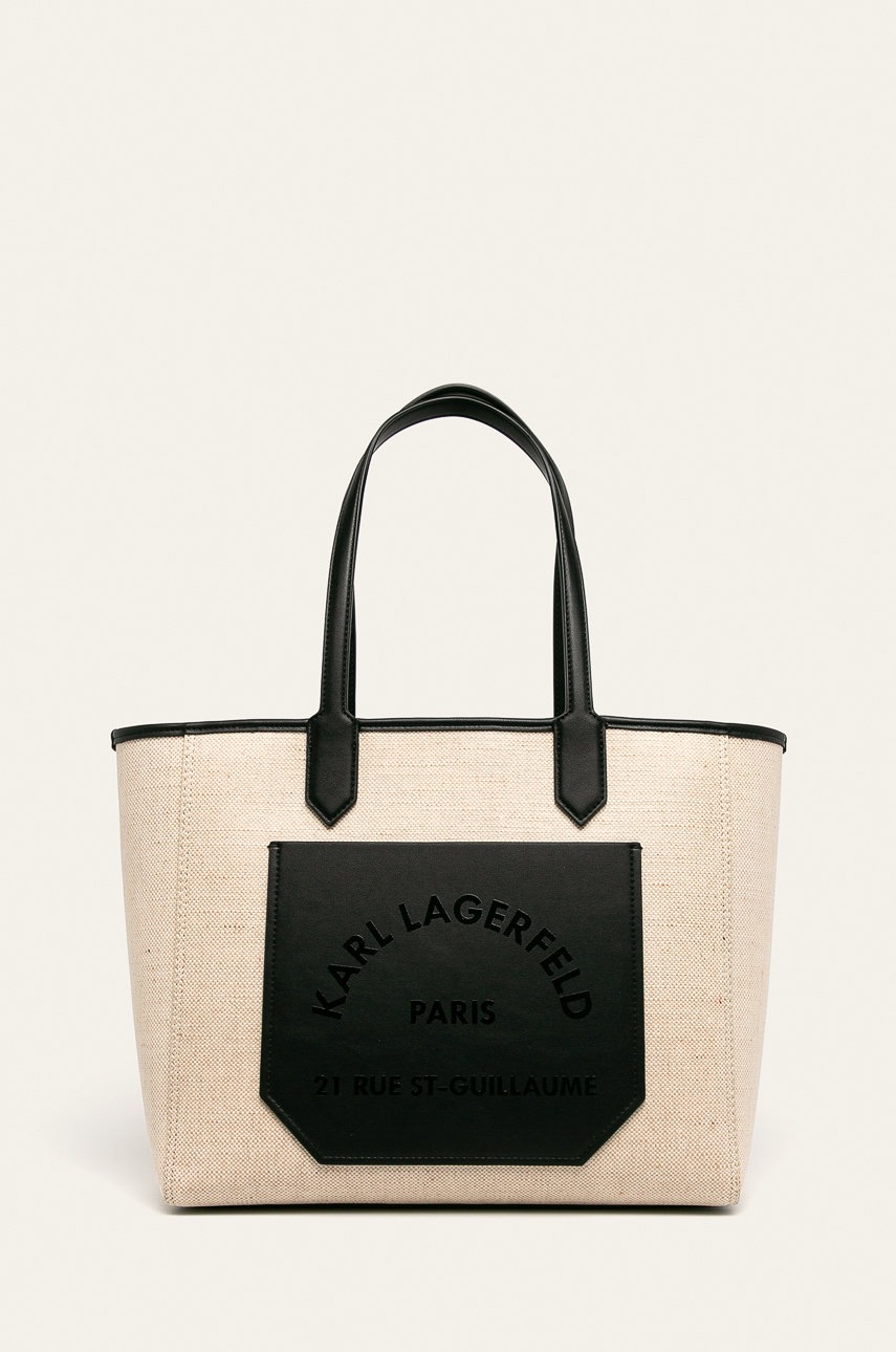 Karl Lagerfeld - Poseta de piele