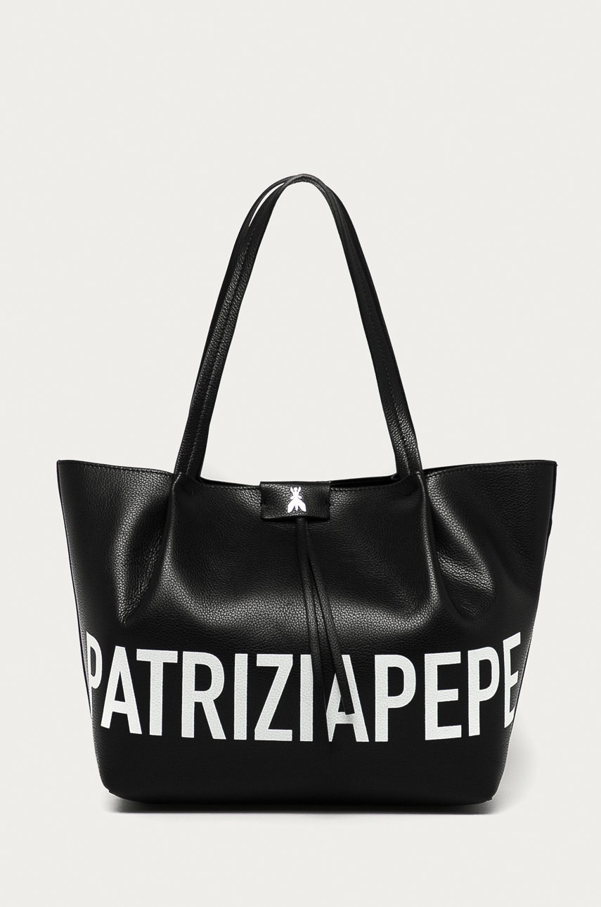 

Patrizia Pepe - Кожаная сумочка, Чёрный