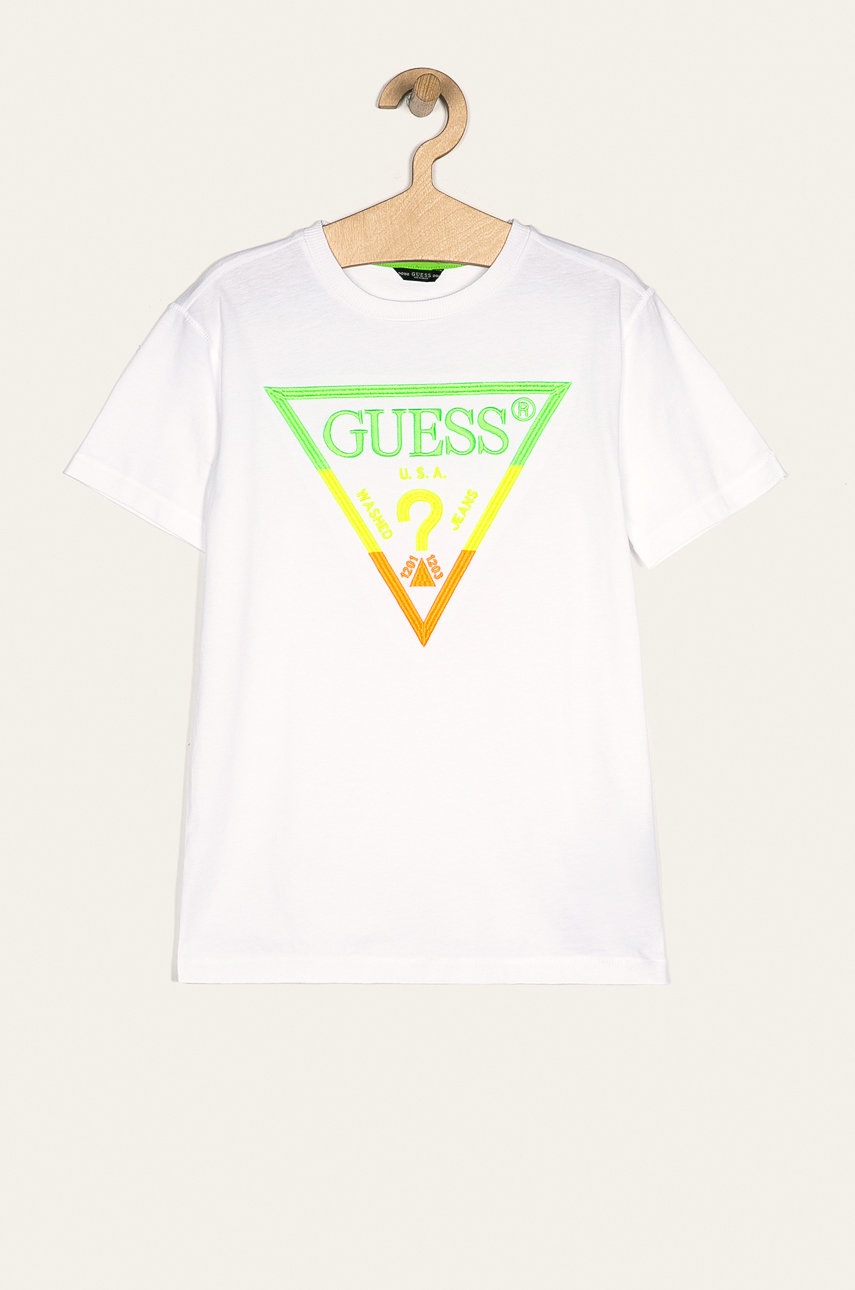 

Guess Jeans - Детская футболка 118-175 см, Белый