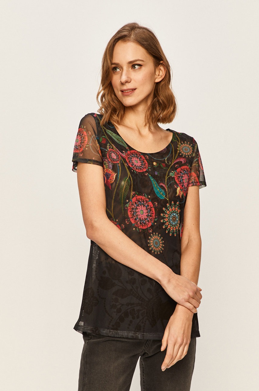

Desigual - Футболка, Серый