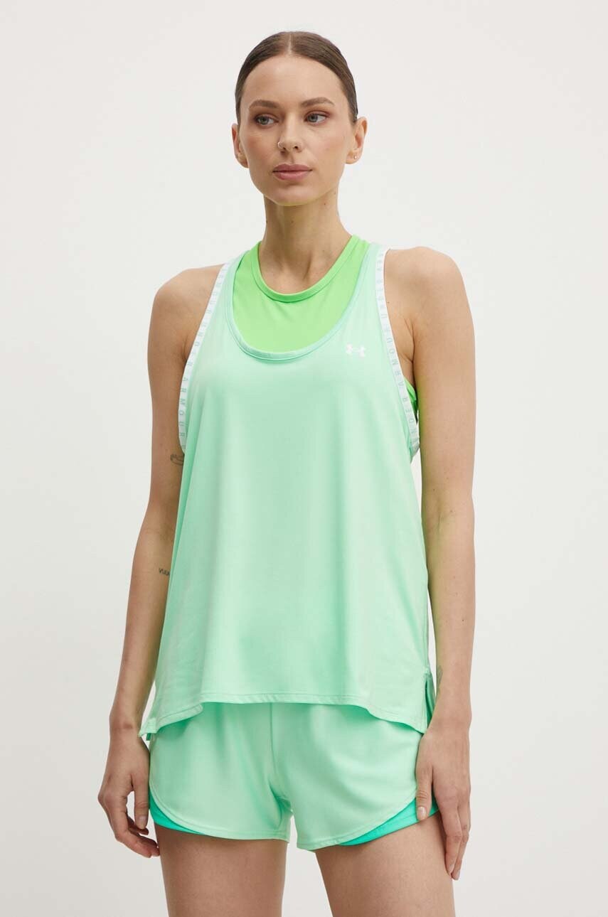 

Топ за трениране Under Armour Knockout в зелено 1351596, Зелен