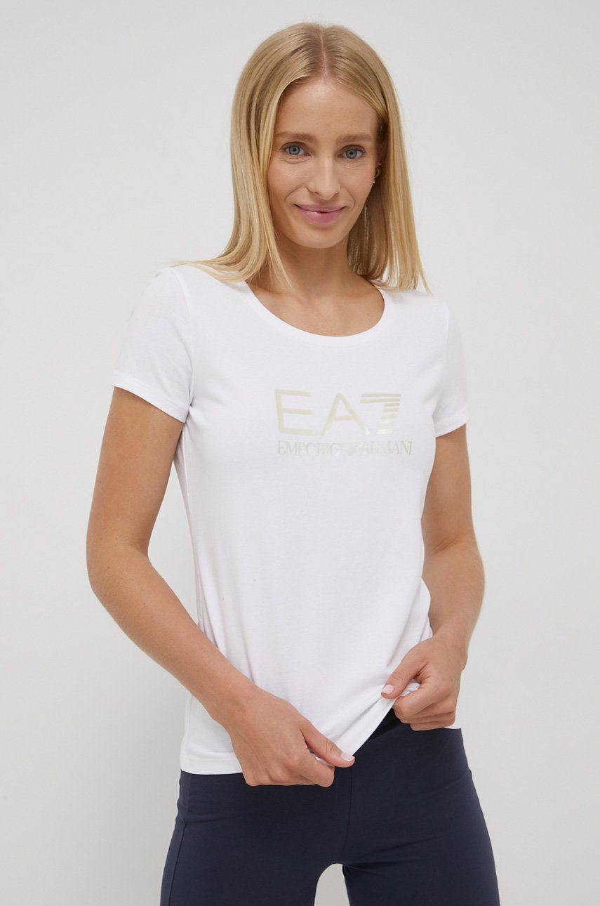 EA7 Emporio Armani – Tricou answear.ro imagine promotii 2022