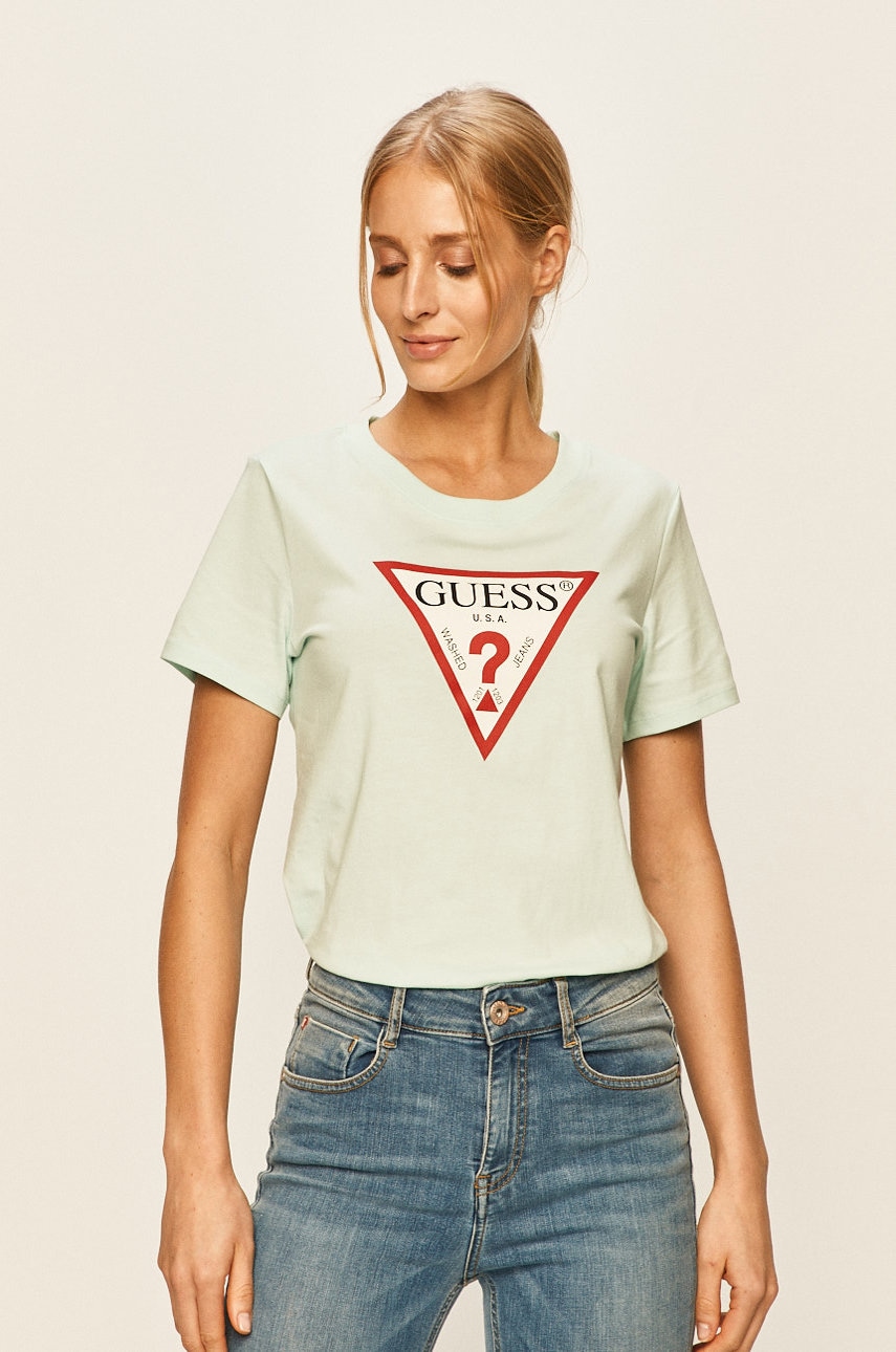 

Guess Jeans - Футболка, Бирюзовый