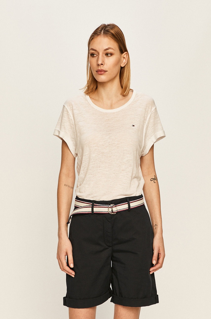 

Tommy Hilfiger - Тениска, Бял