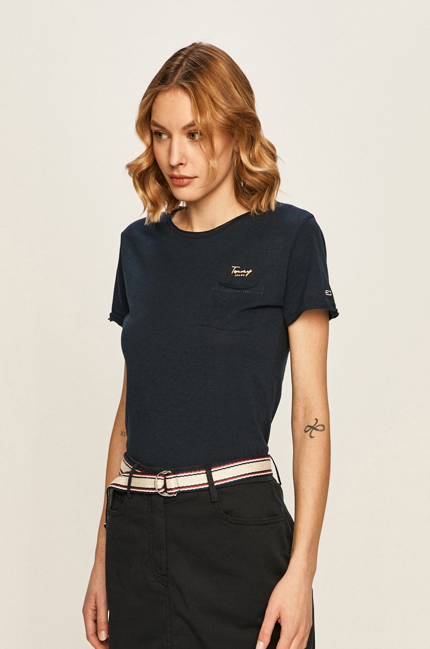 

Tommy Jeans - Футболка, Тёмно-синий