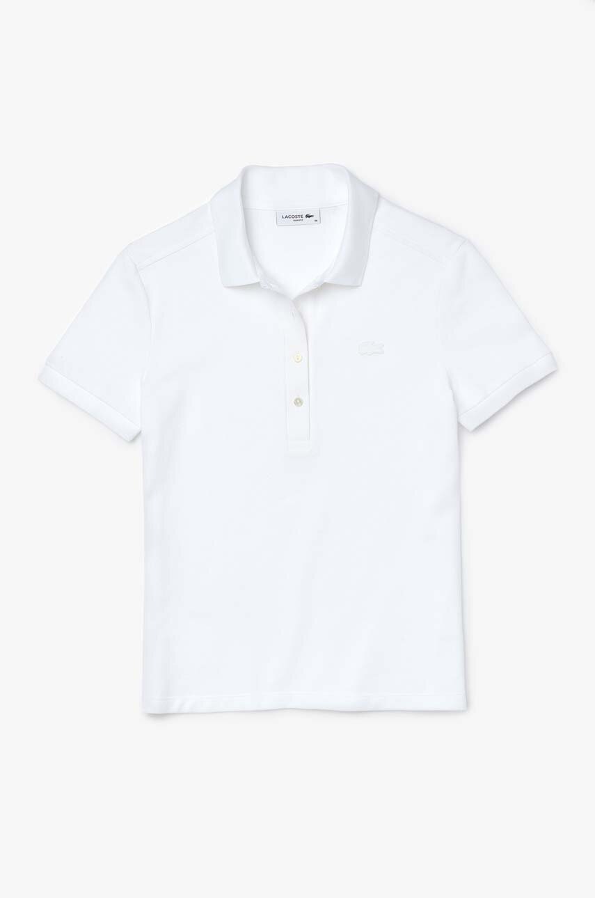 Πόλο Lacoste χρώμα: άσπρο, PF5462 φωτογραφία