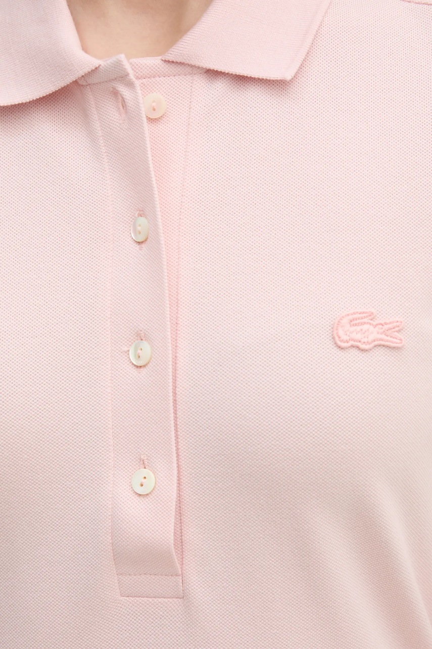 Πόλο Lacoste χρώμα: ροζ, PF5462 φωτογραφία