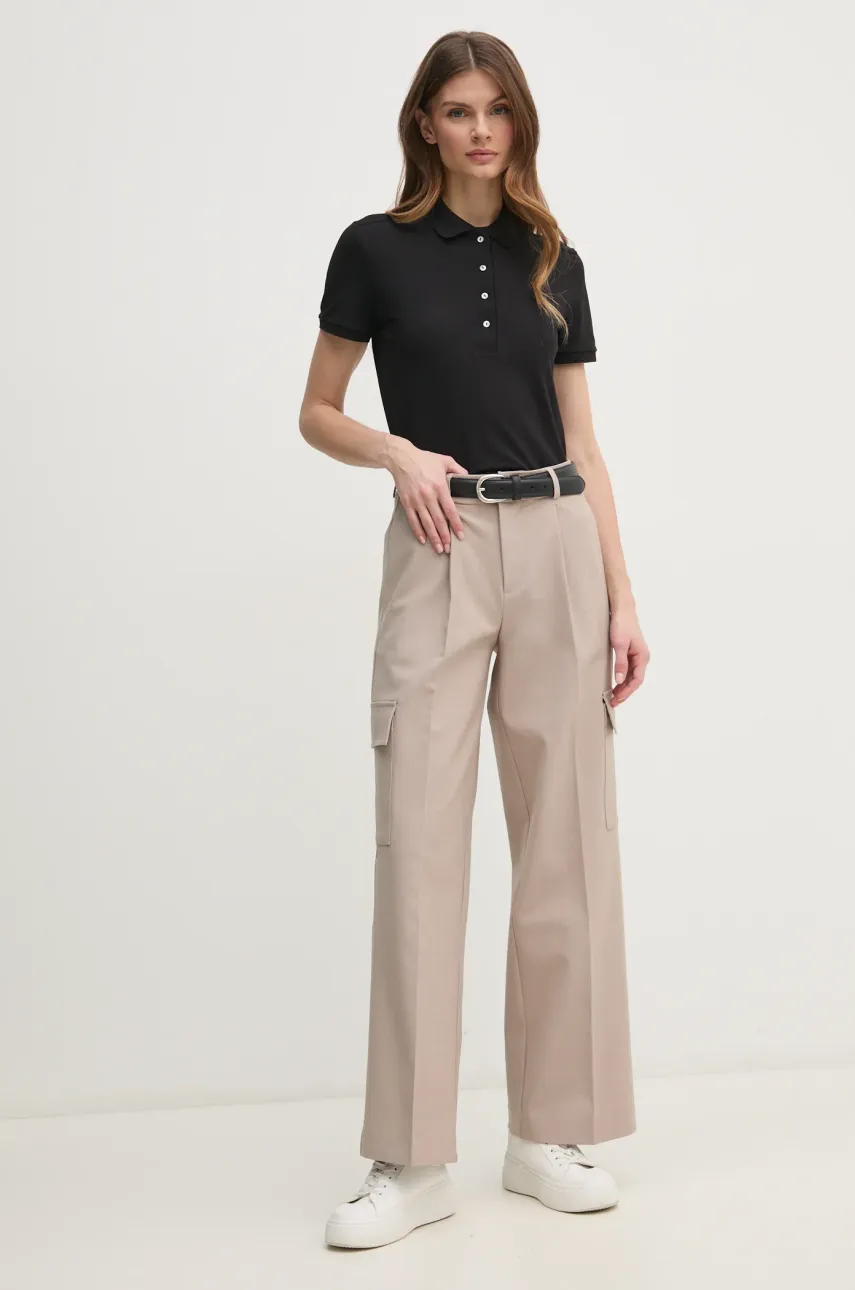 Поло Lacoste цвет чёрный PF5462 Поло Lacoste цвет чёрный PF5462