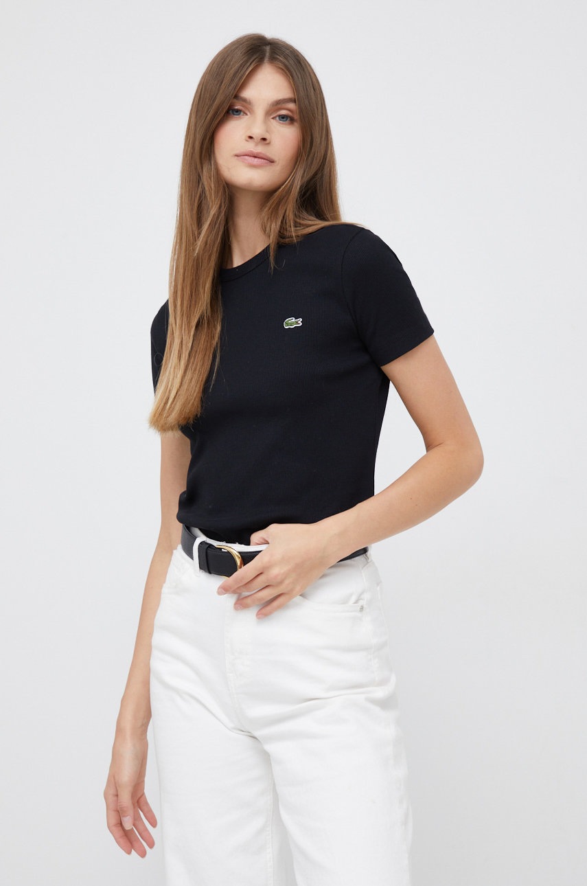 

Lacoste Тениска, Черен