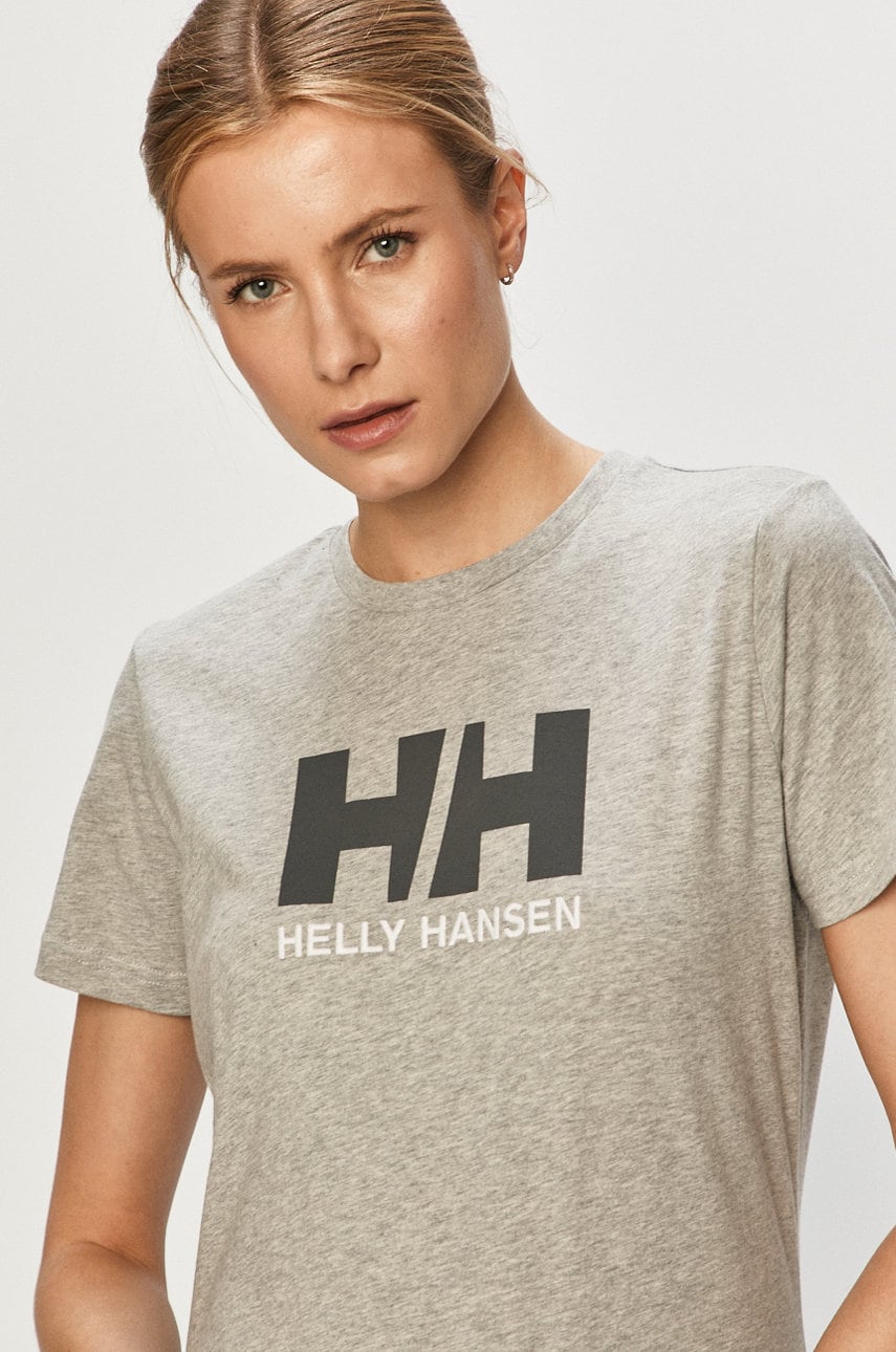 Bavlněné tričko Helly Hansen 34112-001