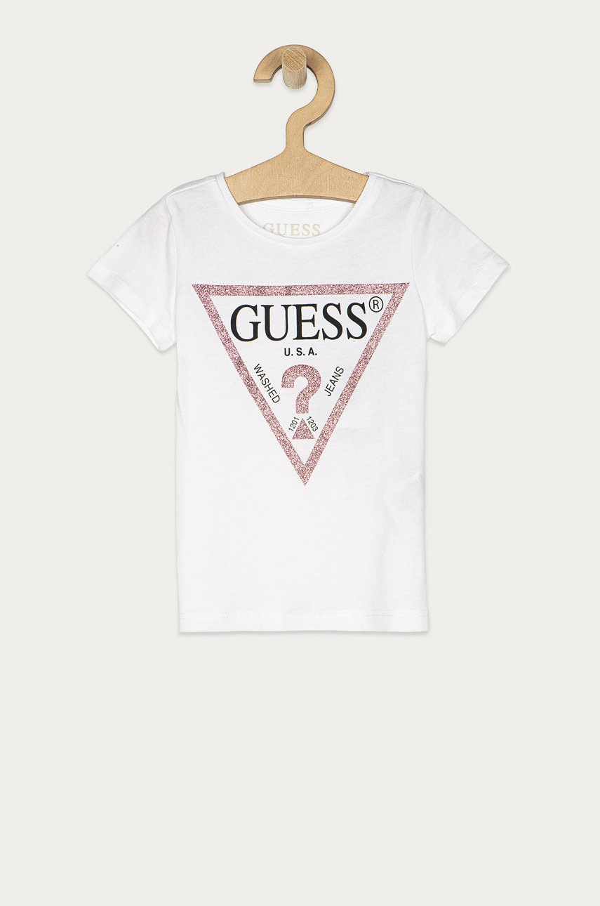 

Guess Jeans - Детска тениска 92-122 cm., Бял