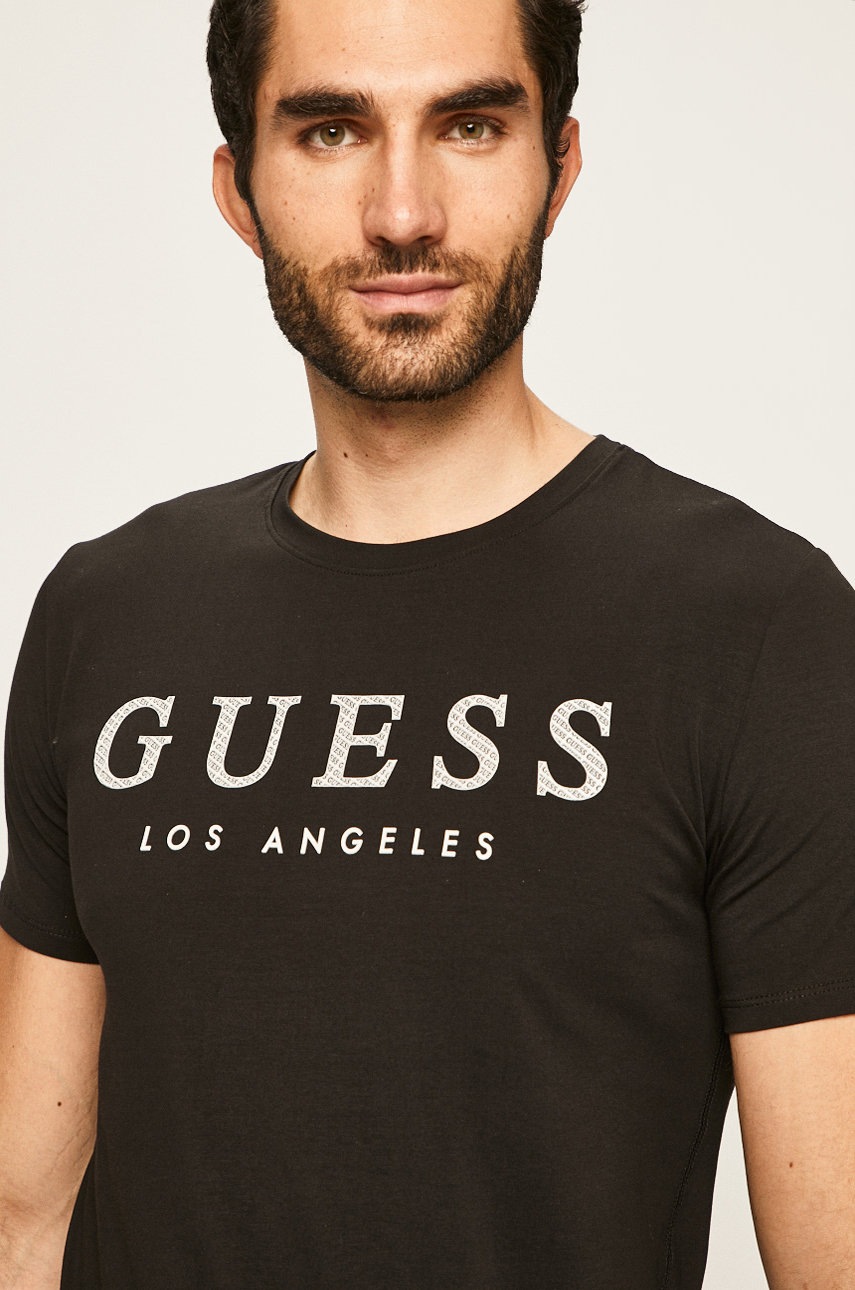 

Guess Jeans - Тениска, Черен