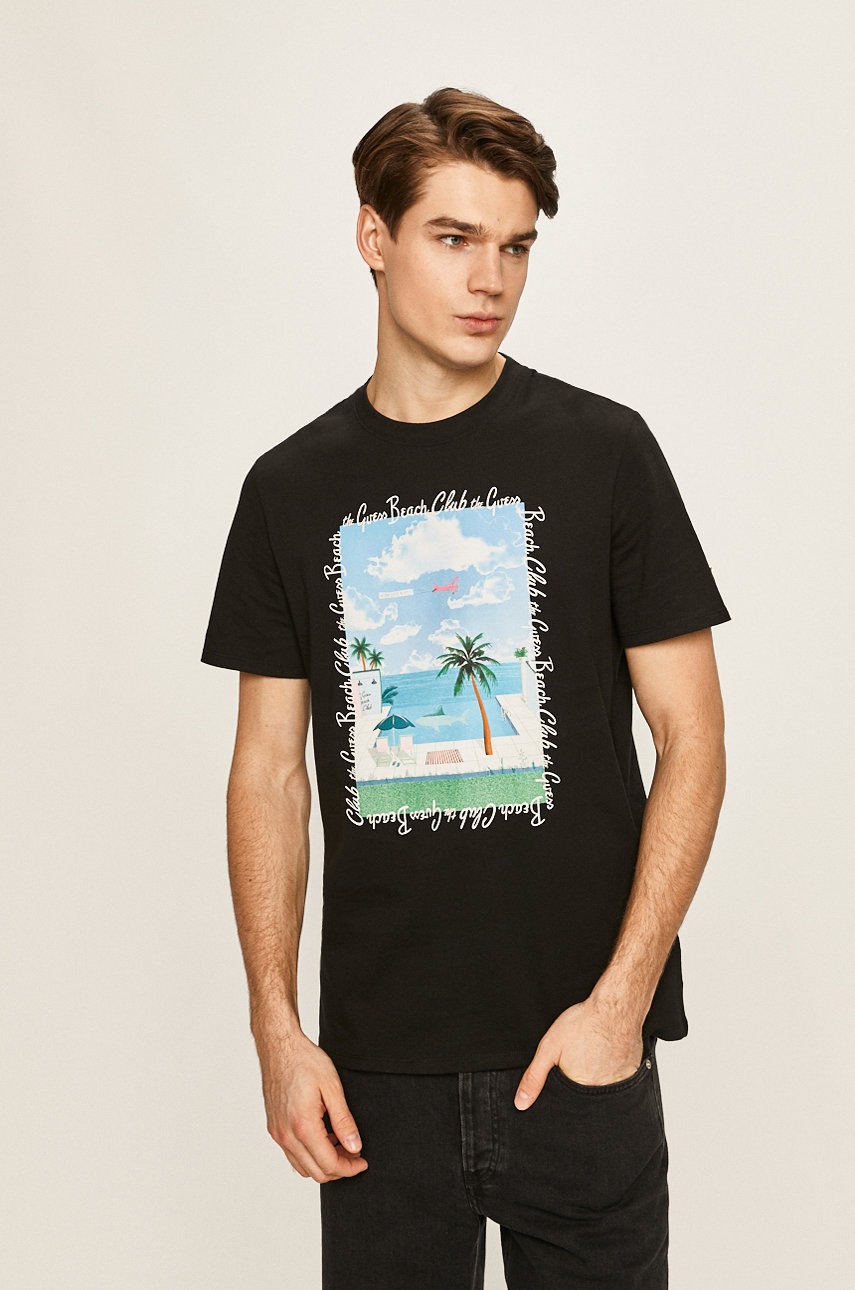 

Guess Jeans - Футболка, Чёрный