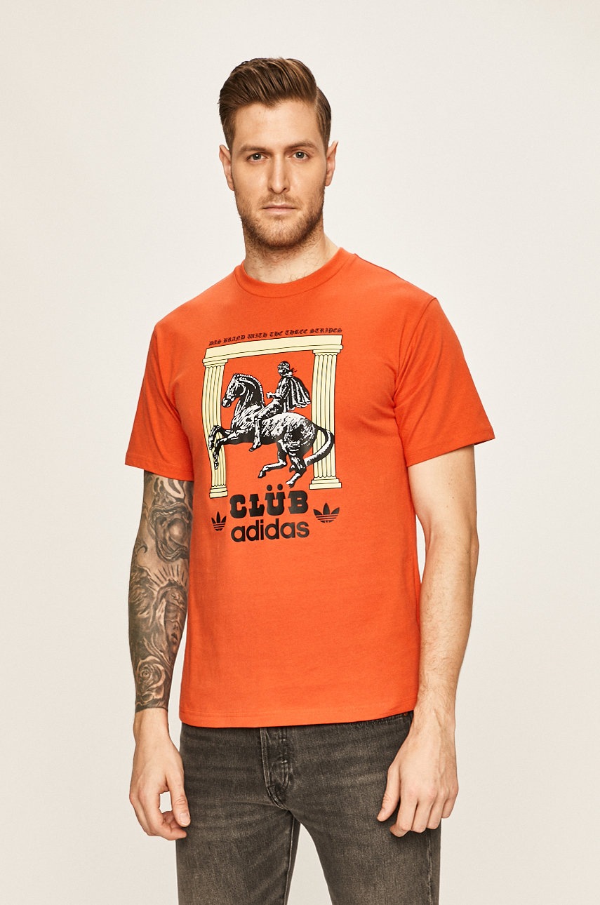 

adidas Originals - Футболка, Оранжевый