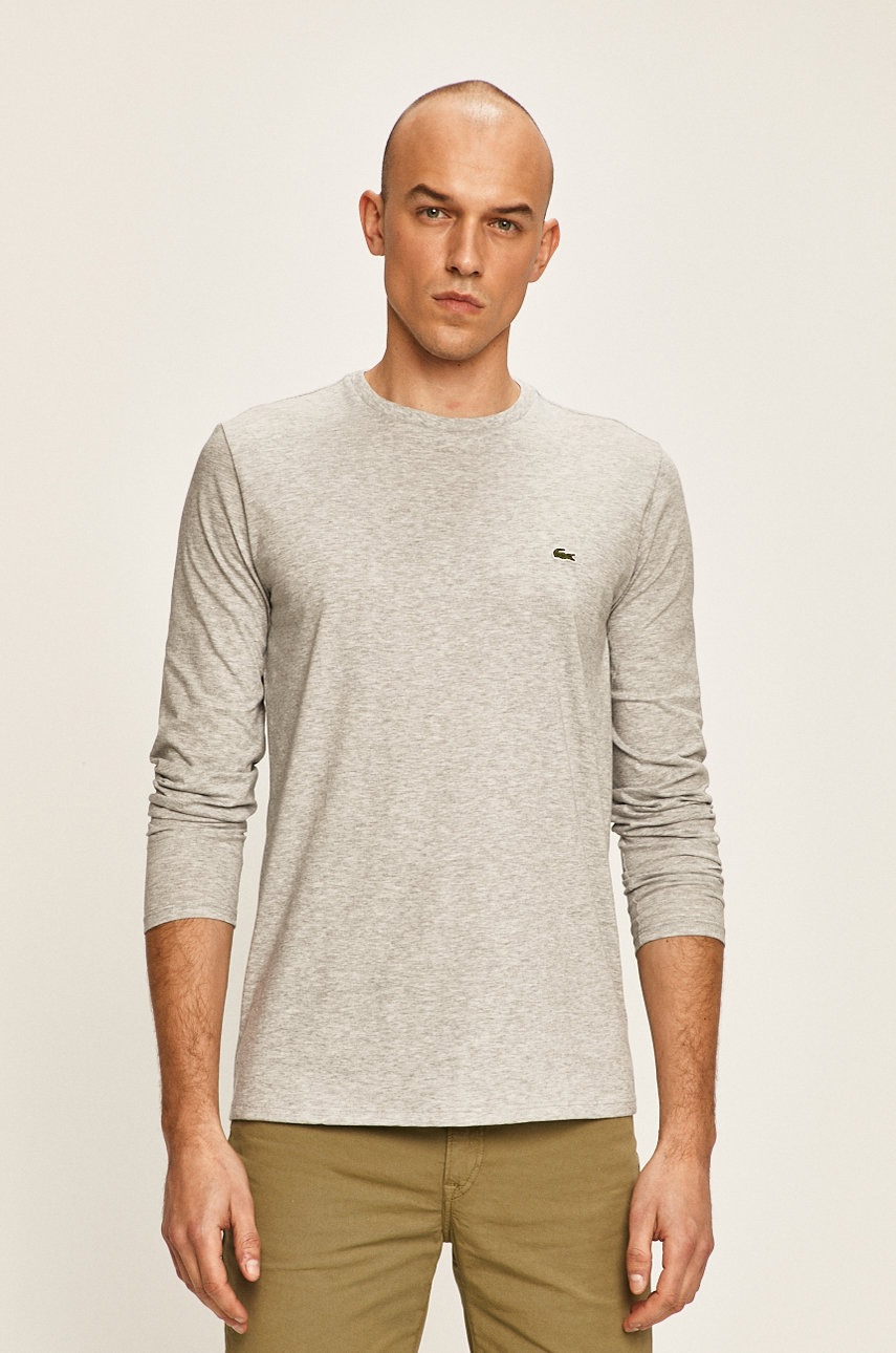 

Lacoste - Блуза с дълъг ръкав, Сив
