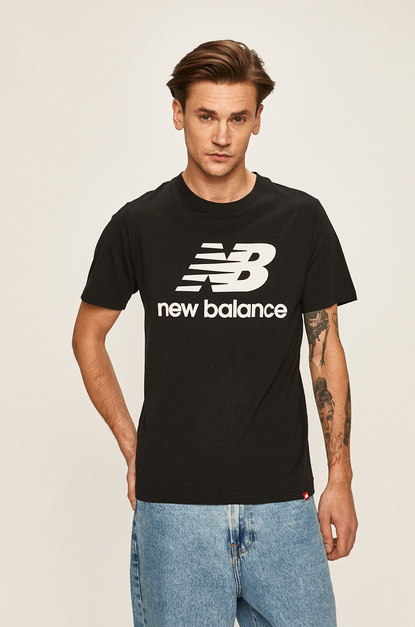 New Balance - T-shirt MT01575BK