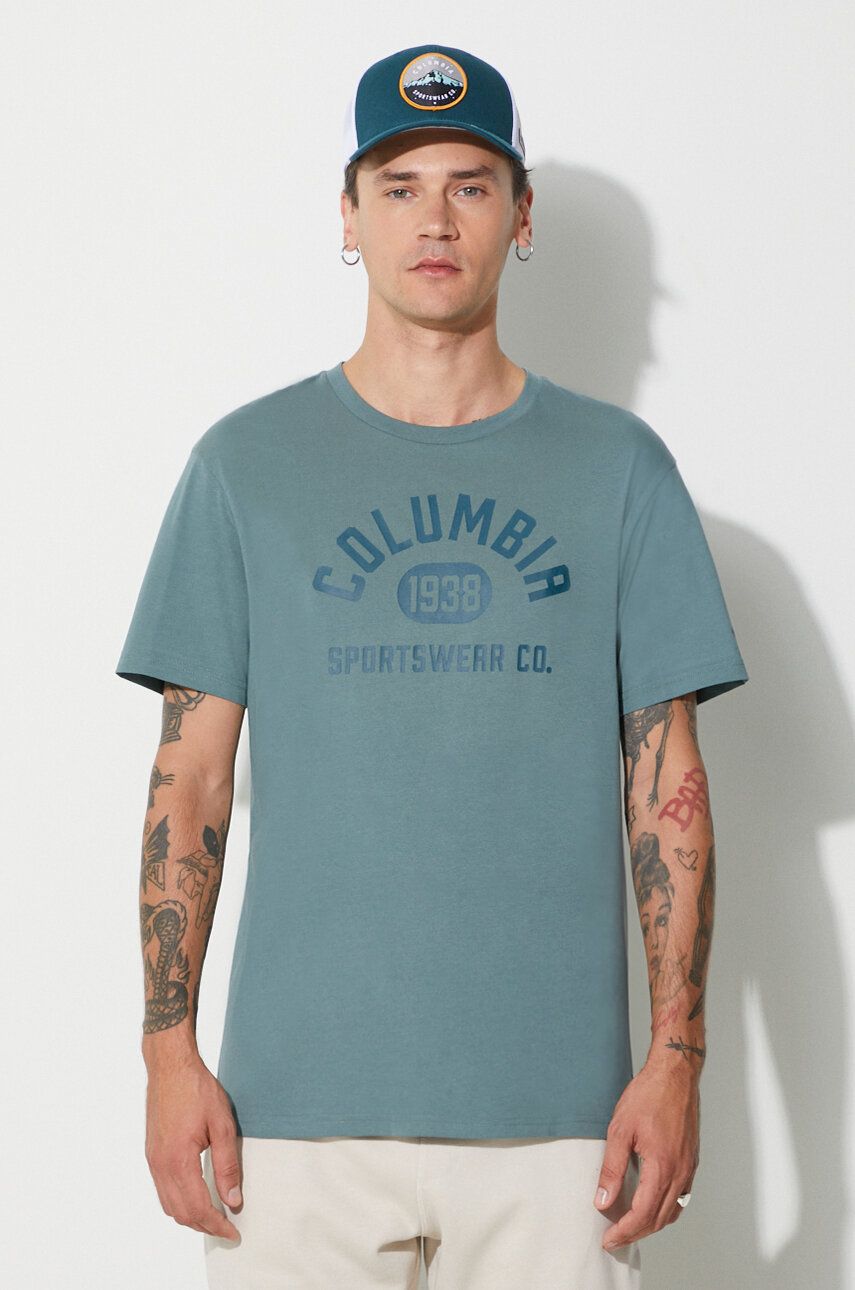 Columbia tricou barbati, cu imprimeu 1680053-014