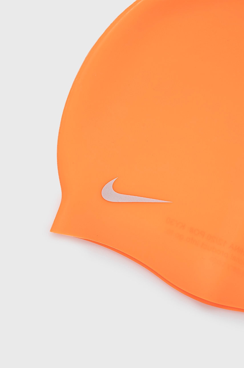

Дитяча шапка для плавання Nike Kids колір помаранчевий