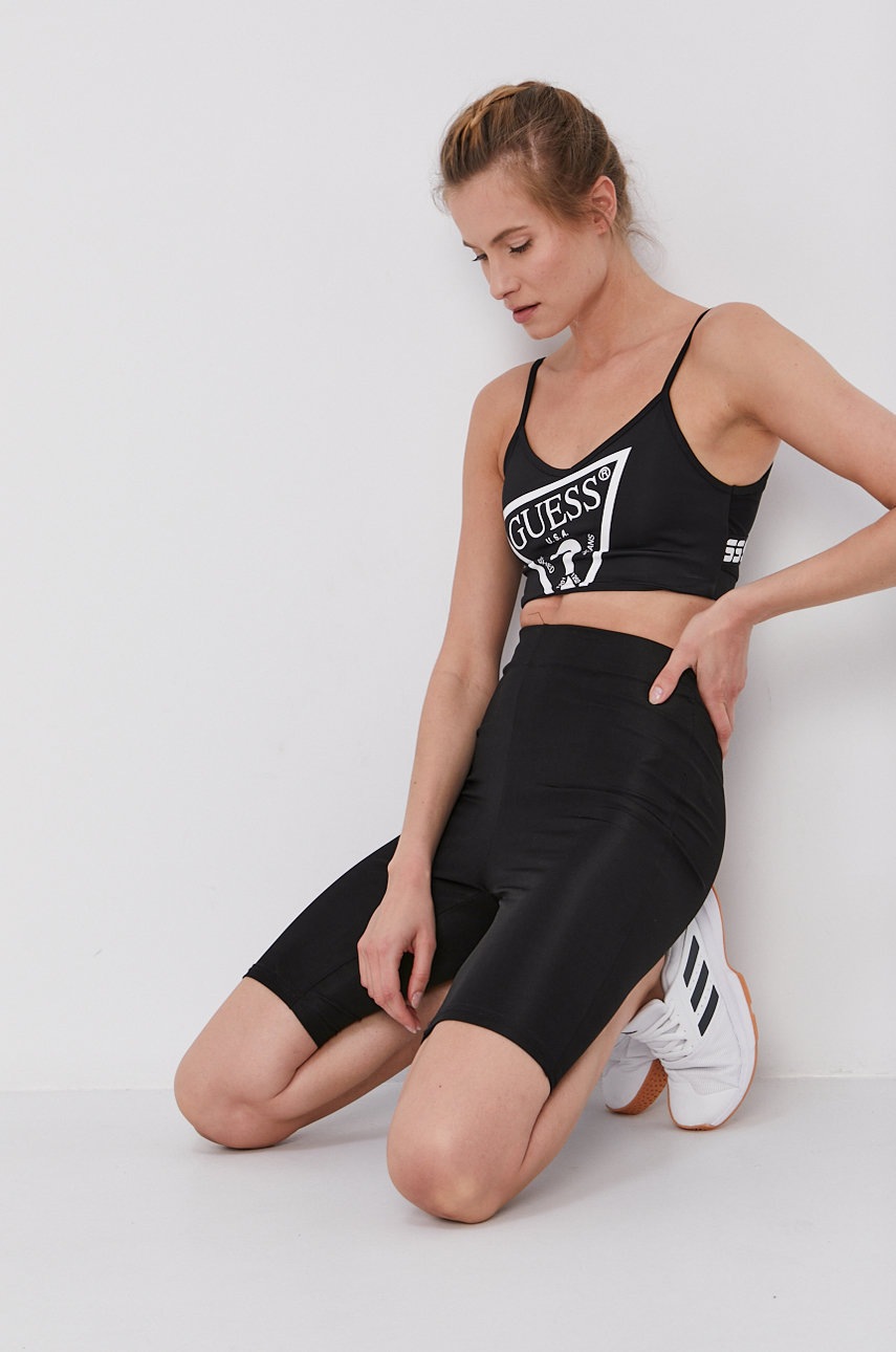

Спортивный бюстгальтер Guess цвет чёрный