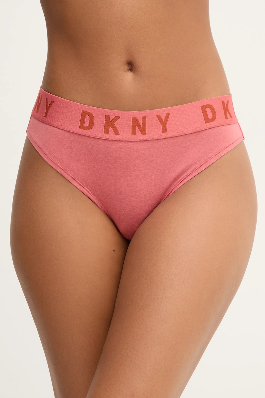 Dkny tanga culoarea maro, DK4529