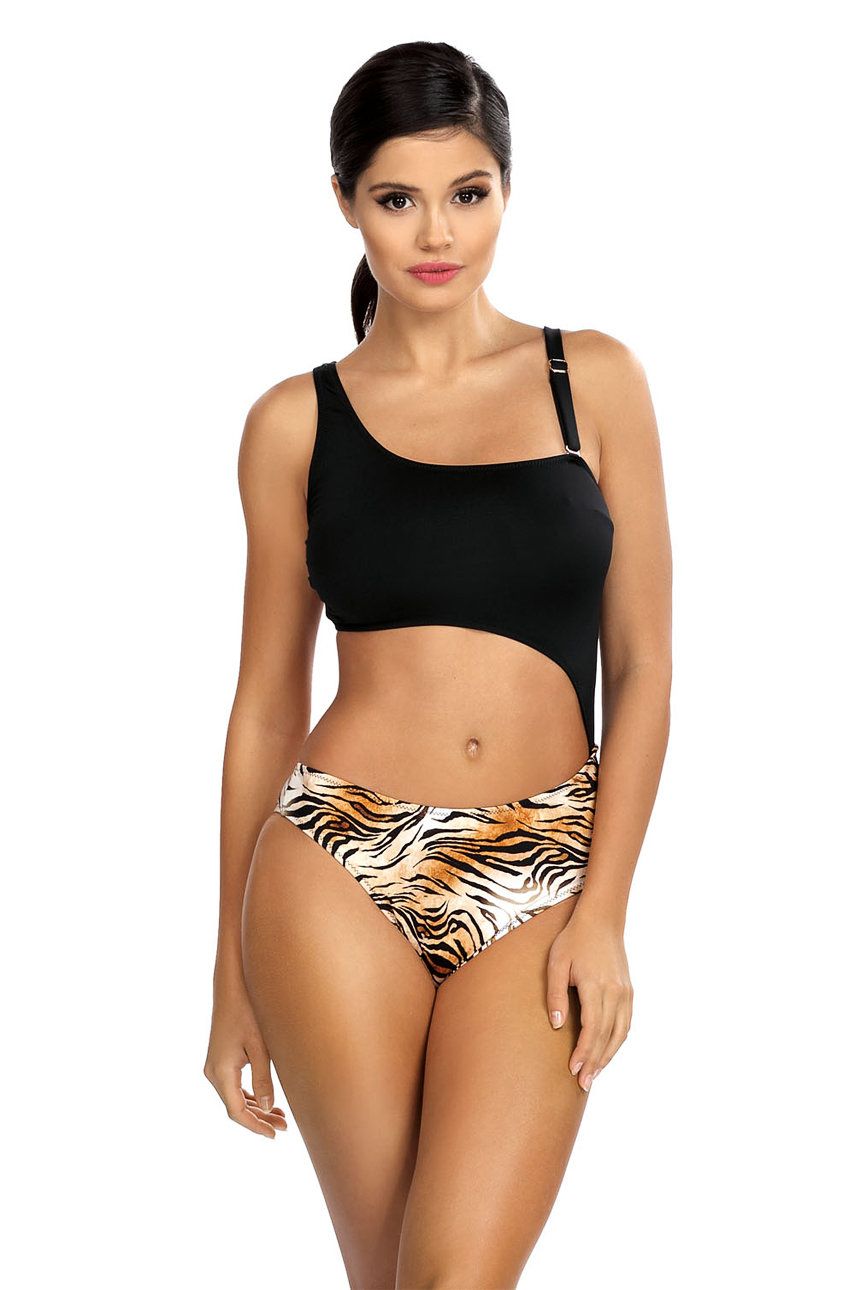 Lorin Costum de baie culoarea negru, cupa moale