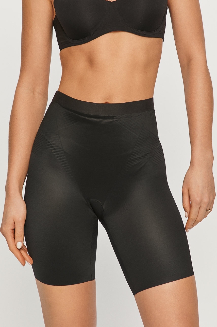 Spanx pantaloni scurti modelatori femei, culoarea negru