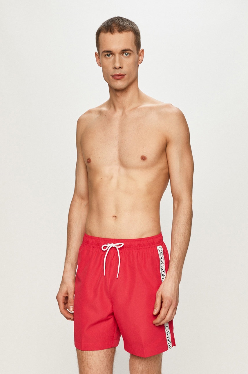 

Купальные шорты Calvin Klein цвет розовый